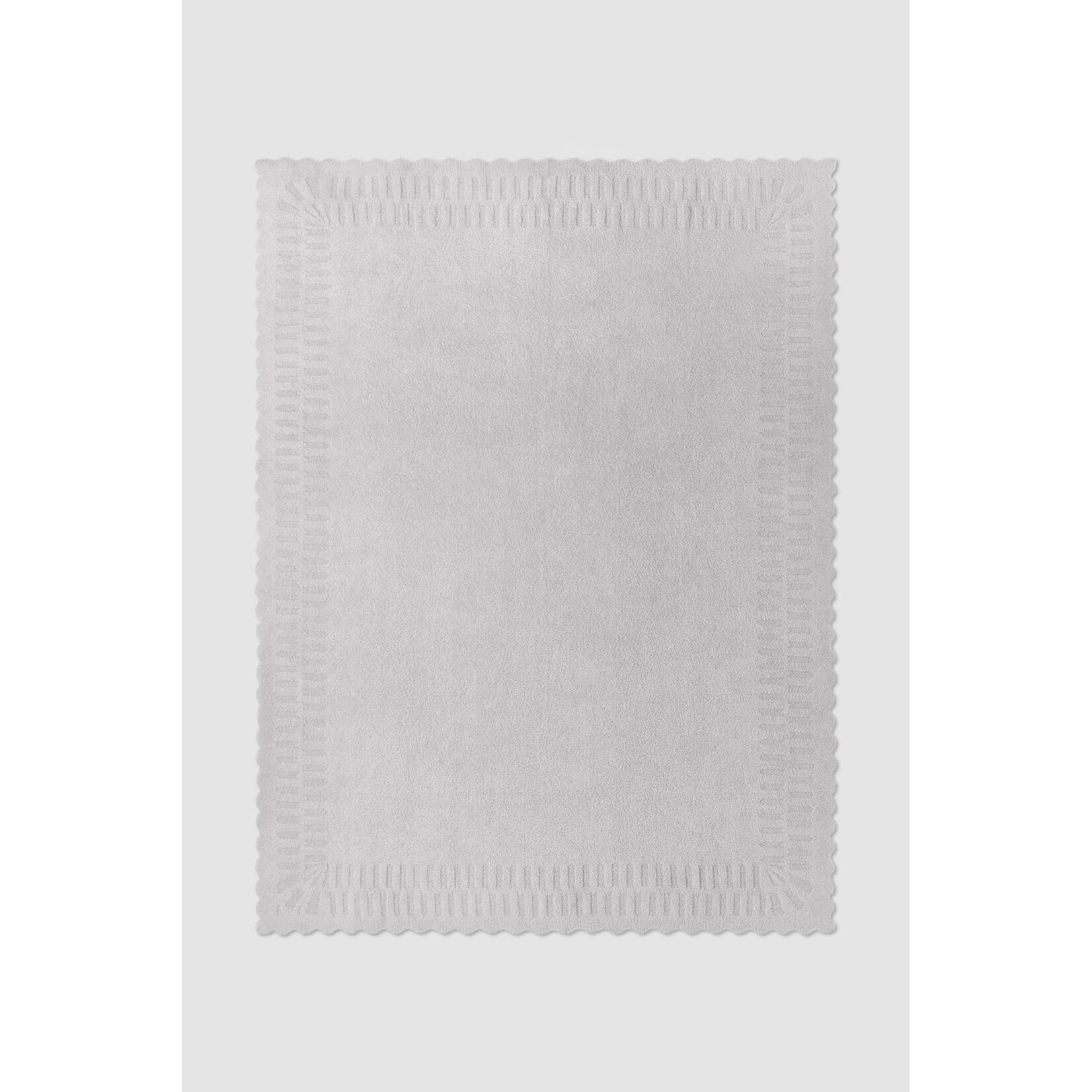 Barefoot Dreams CC Cotton Shell Texture Throw 54x72 Oyster