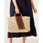 Mersea Bazaar Basket Dark Brown Large