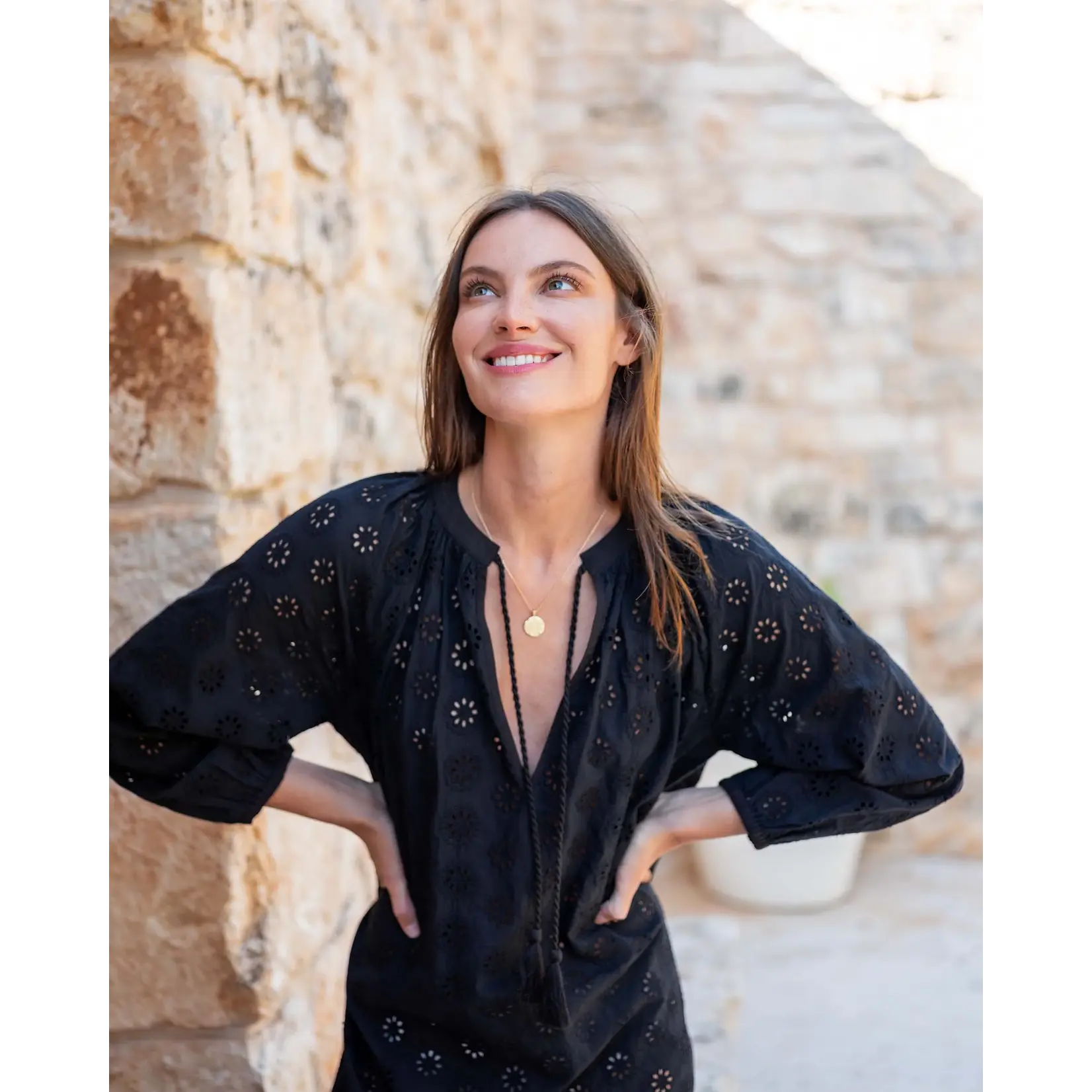 Mersea Daisy Dress Black
