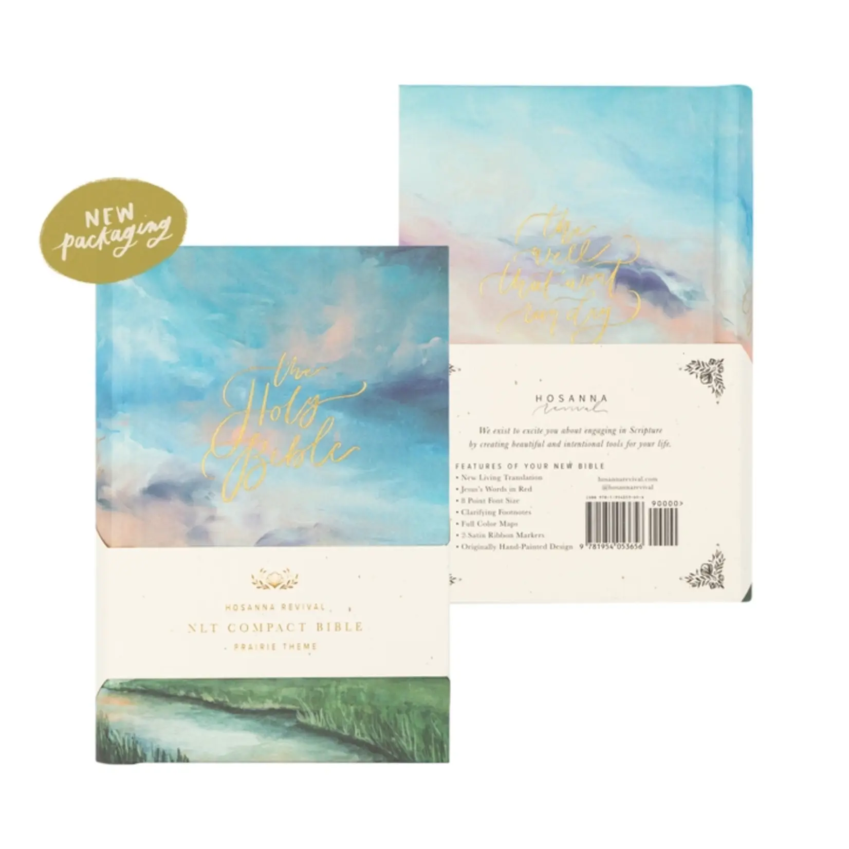 Hosanna Revival NLT Compact Bible: Prairie