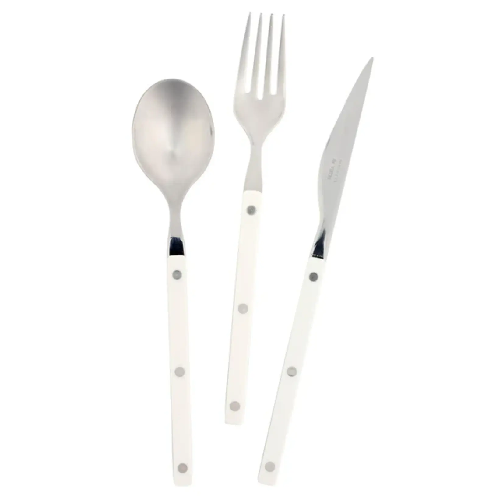 Vietri Pastello Three Piece Place Setting White