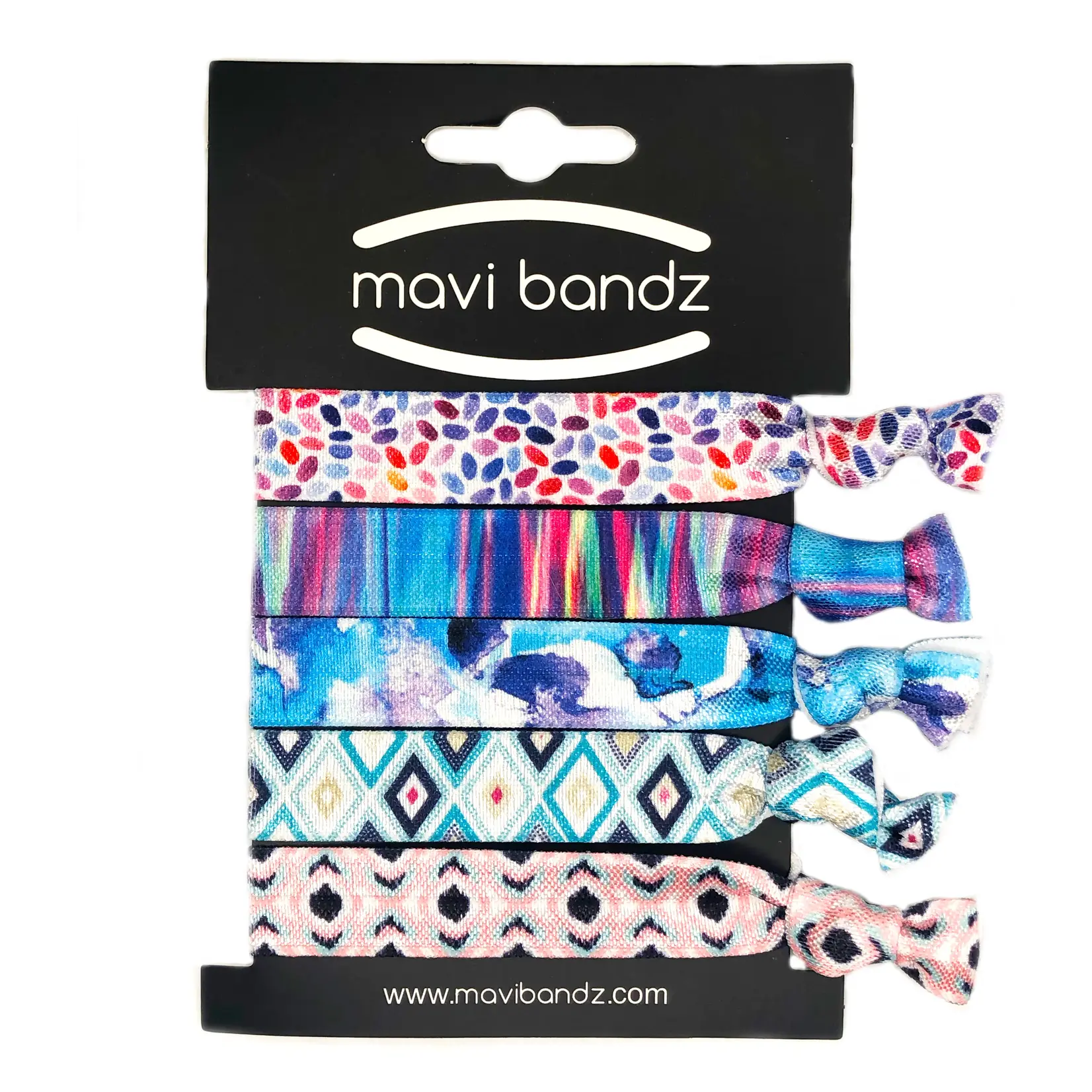 Mavi Bandz Cool Prints Hair Ties