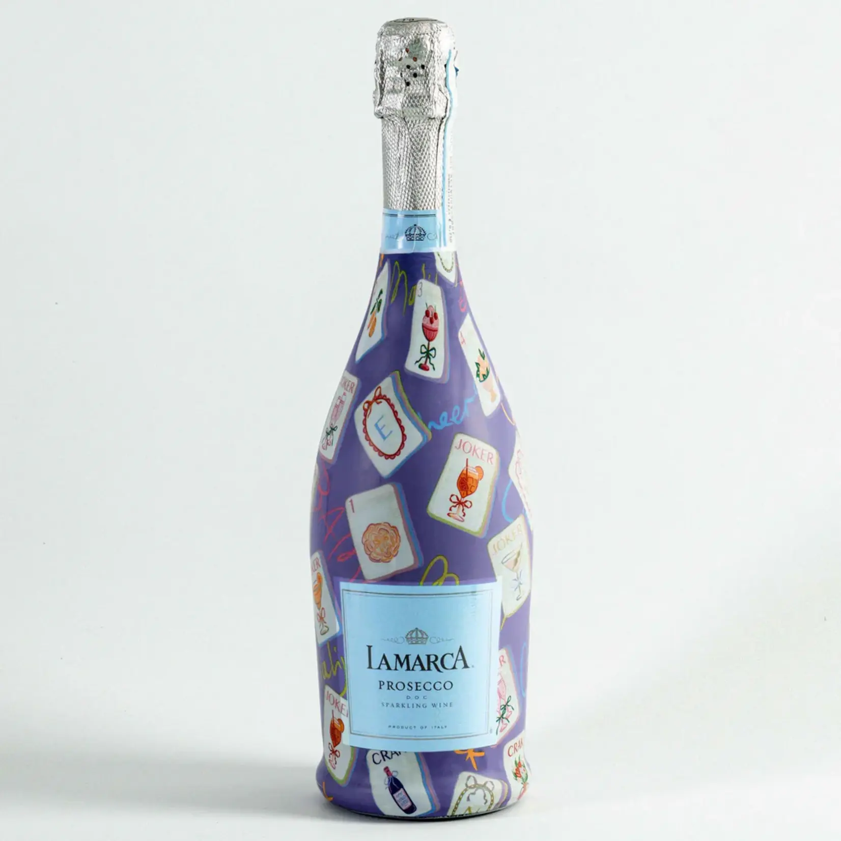 Beau Bottles Beau Bottles Purple Mahjong Prosecco Collection - La Marca Edition