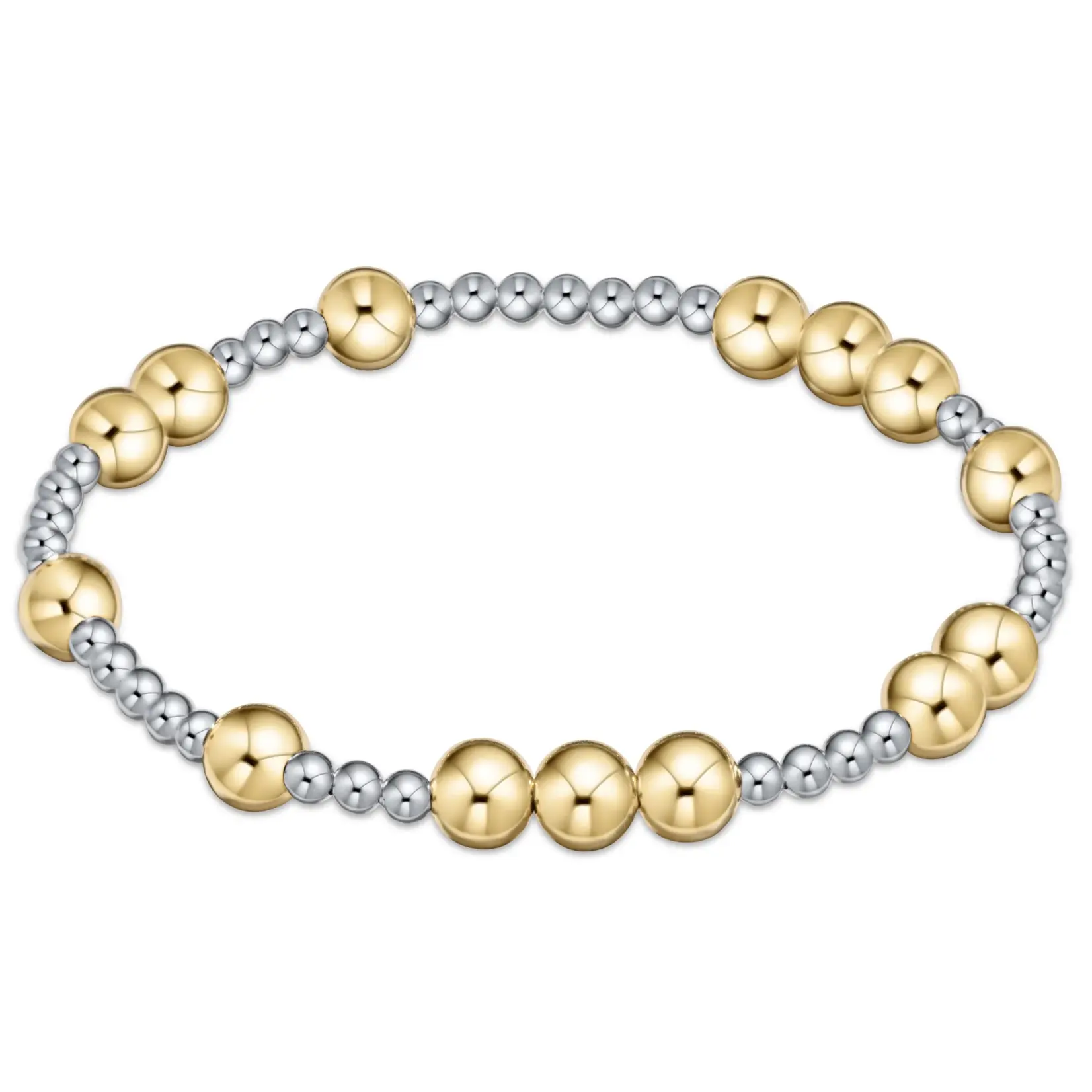 enewton Hope Unwritten 6mm Bead Bracelet Mixed Metal