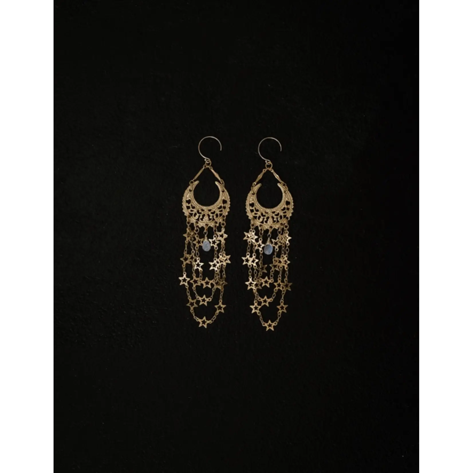 Trollbinde Guiding Star Earrings Moonstone