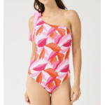 Mary Square Mia Swimsuit Bali Bloom Pink