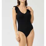 Mary Square Ashley Swimsuit Black