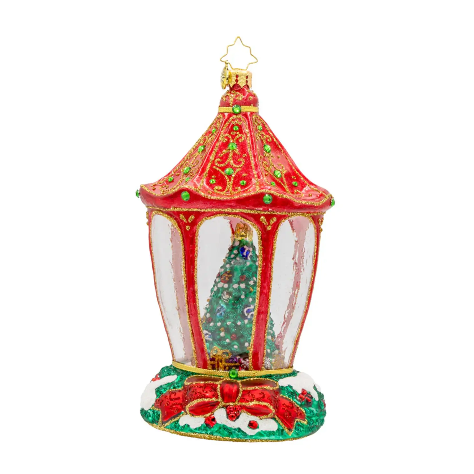 Christopher Radko Sparkle 'n Spruce Lantern