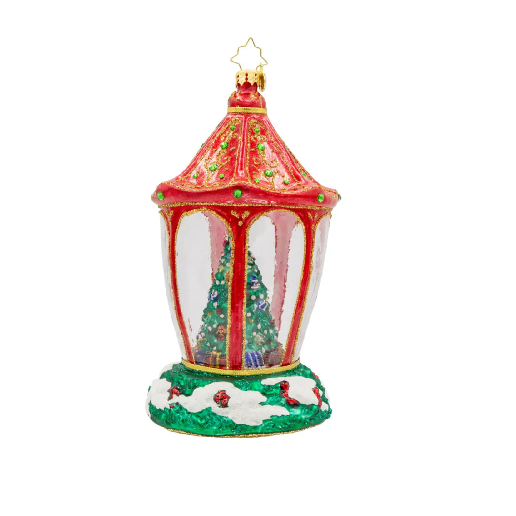 Christopher Radko Sparkle 'n Spruce Lantern