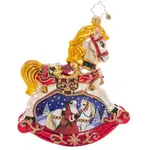 Christopher Radko Resplendent Rocking Horse