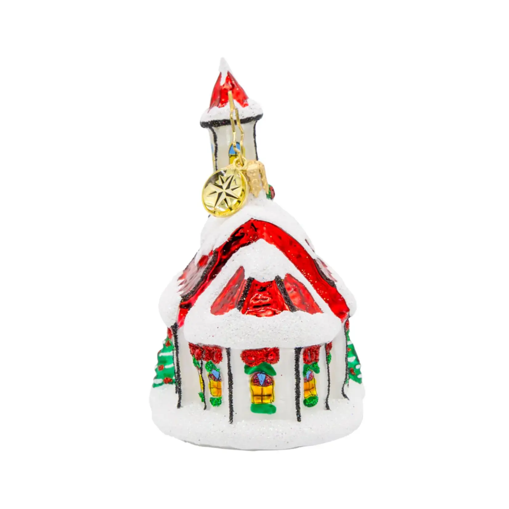 Christopher Radko Holly Bell Chapel Gem