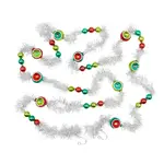 Christopher Radko HOLIDAY SPLENDOR 1 COUNT 7' TINSEL GARLAND