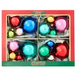 Christopher Radko Christmas Confetti 4pc Clusters