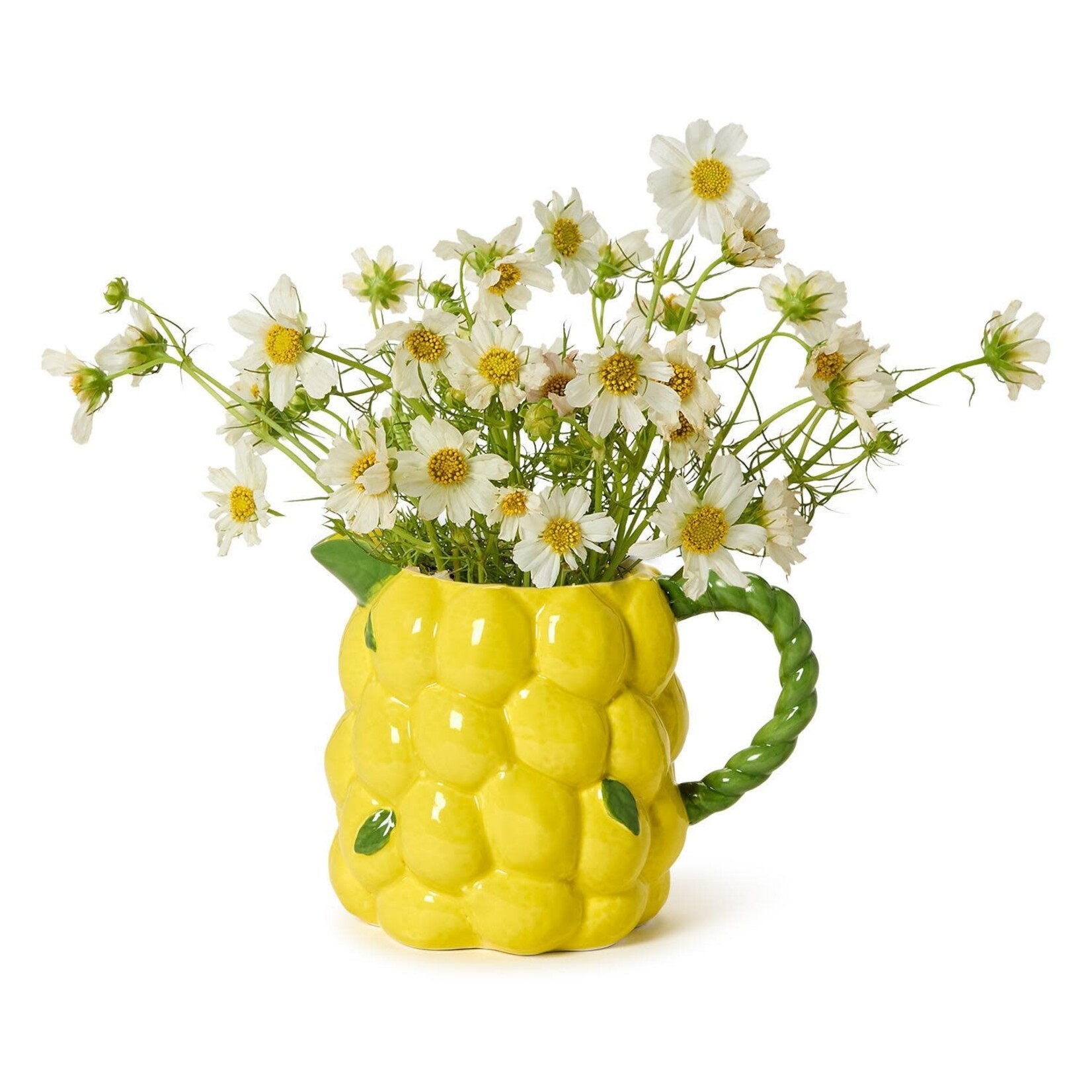 Two's Company Lemon Grove Pitcher / Vase