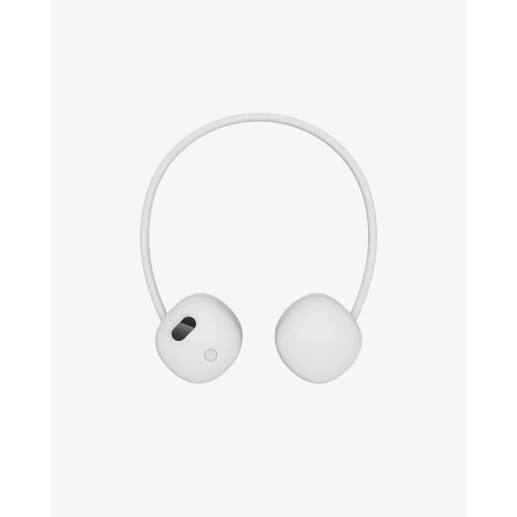 Wireless Express Neck Fan White  & Silver w/Case