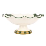 Vietri Old St. Nick Pedestal Fruit Bowl