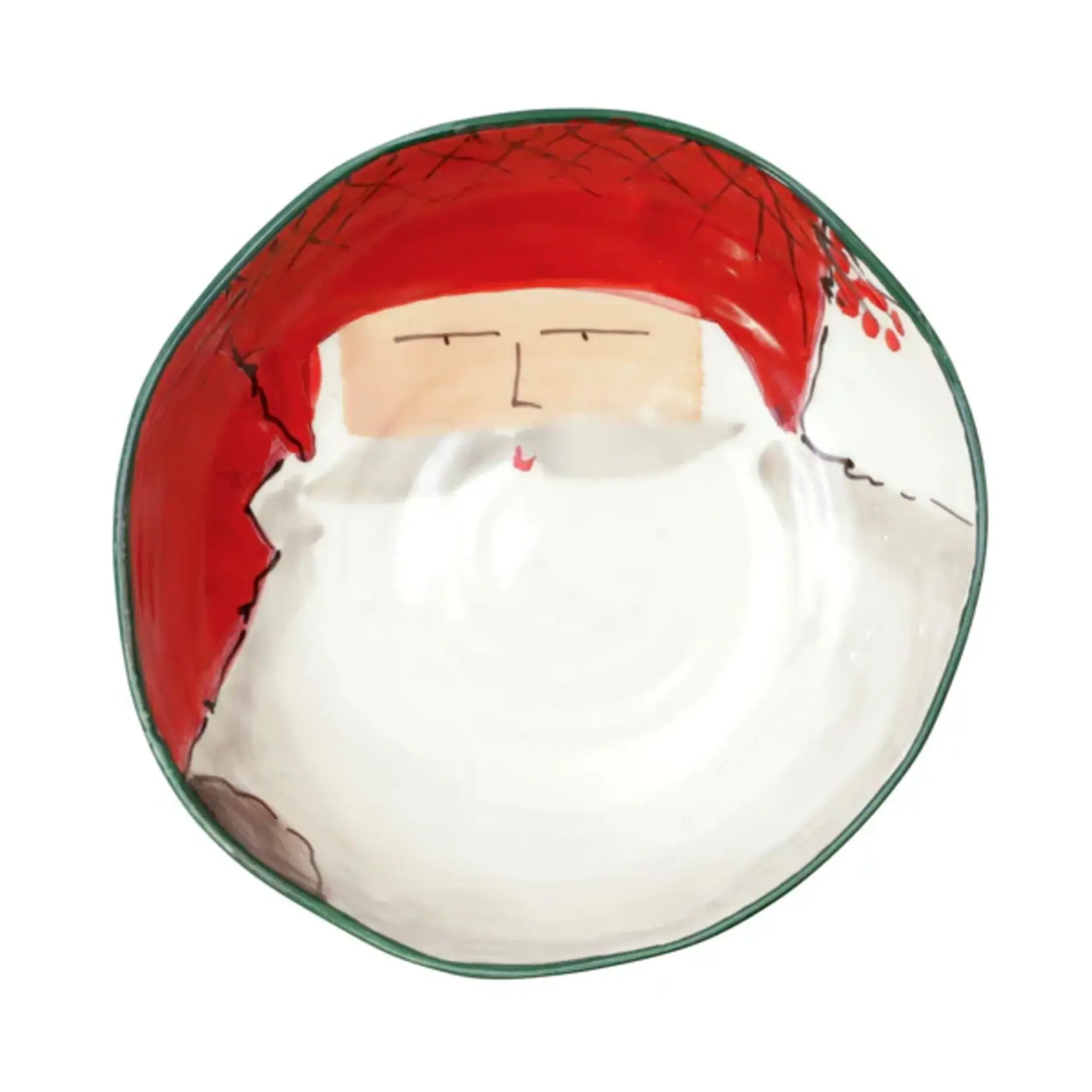 Vietri Old St. Nick Pasta Bowls