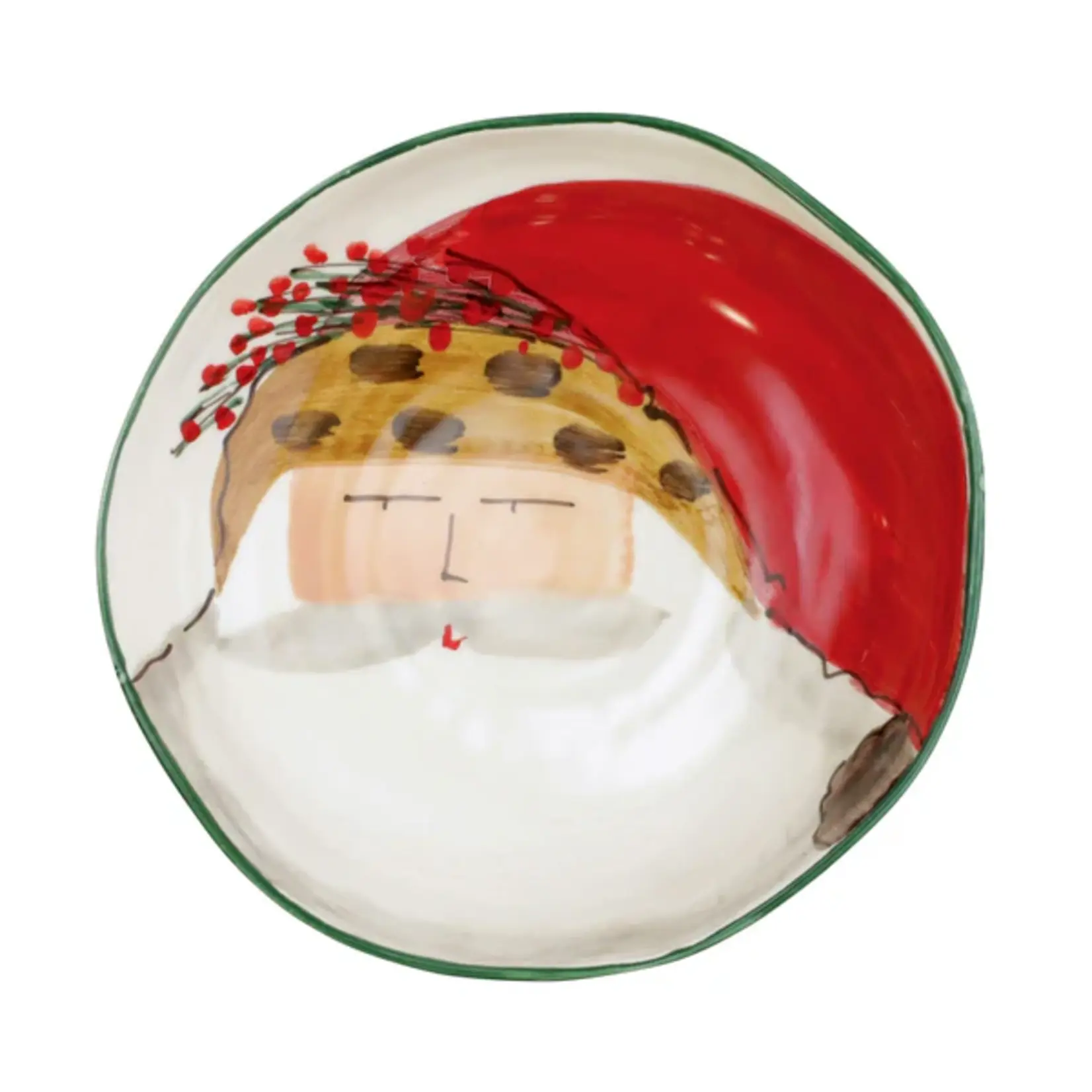 Vietri Old St. Nick Pasta Bowls