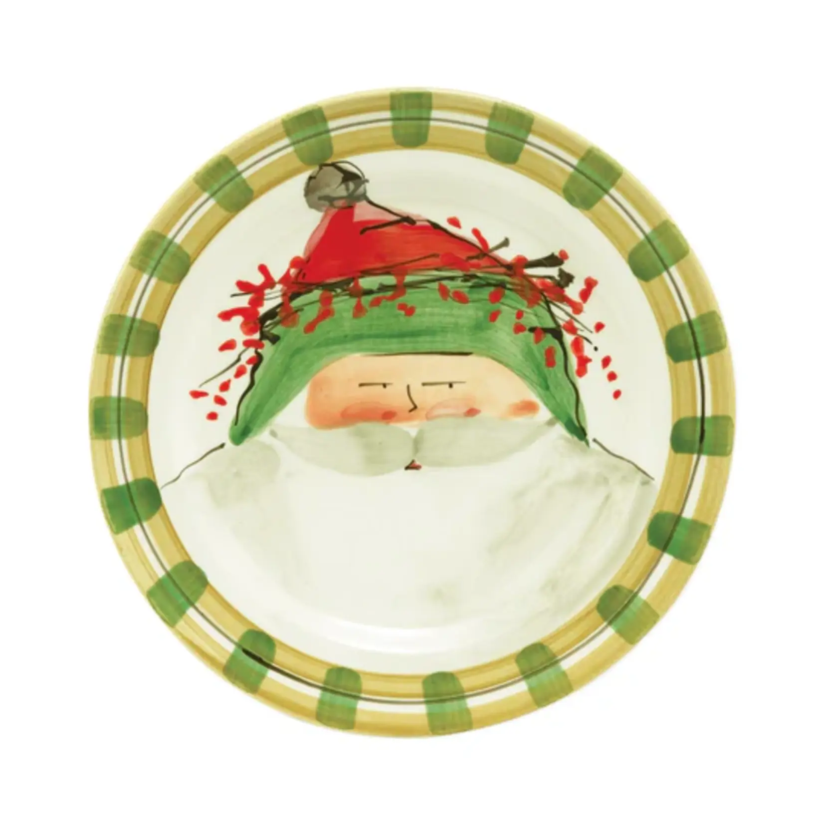 Vietri Old St. Nick Dinner Plates