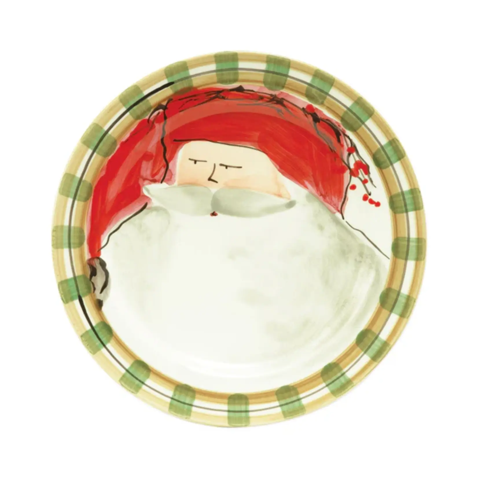 Vietri Old St. Nick Dinner Plates