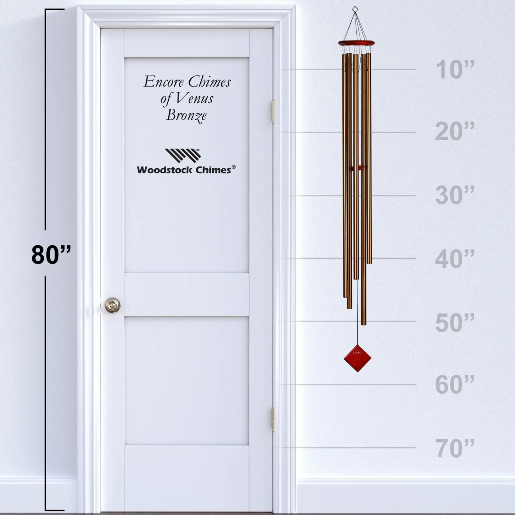 Woodstock Chimes Chimes of Venus Bronze