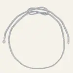 Hart Silver Lurex Necklace Cord