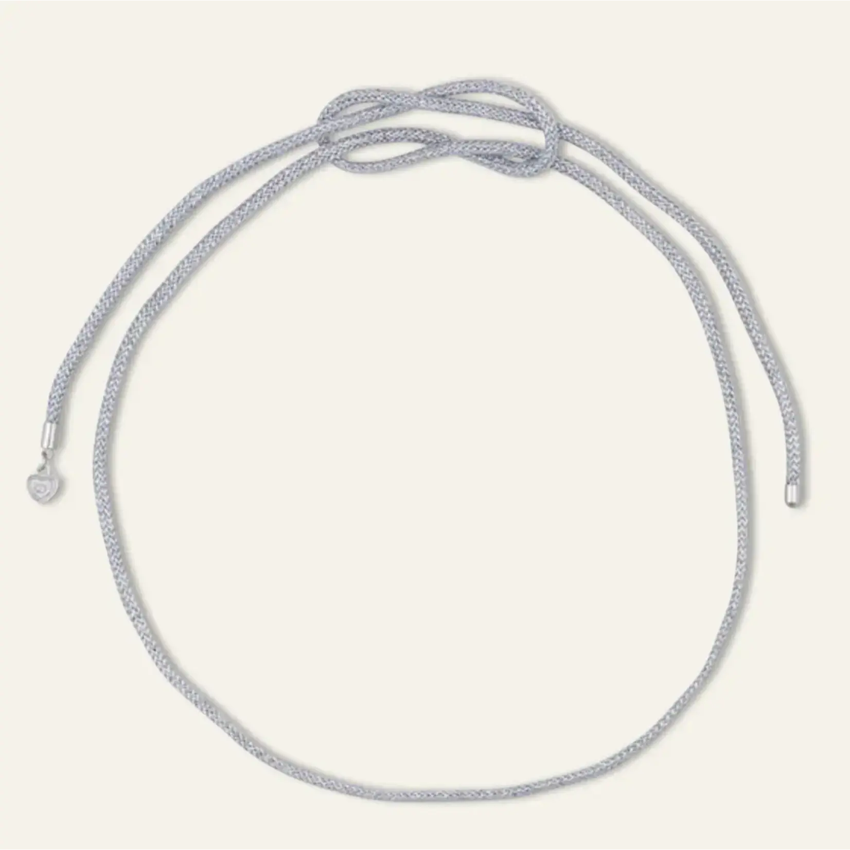 Hart Silver Lurex Necklace Cord