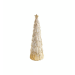 Mary Square Snowy Tree Figurine Small