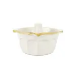 Vietri Italian Baker White Bundt Pan