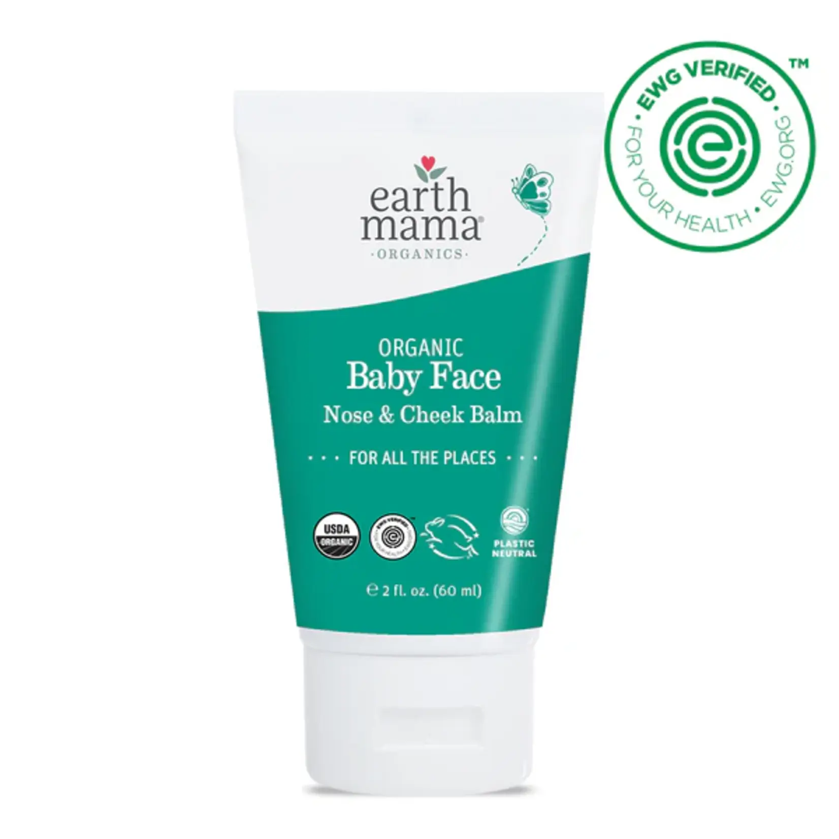 Earth Mama Organics Organic Baby Face Nose & Cheek Balm