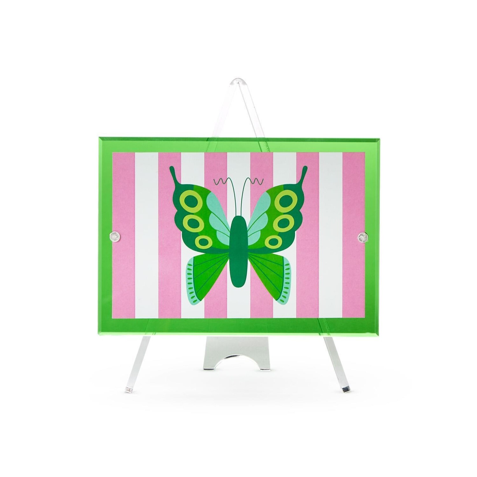 Two's Company Color Pop 4x6 Easel Acrylic Photo Frame