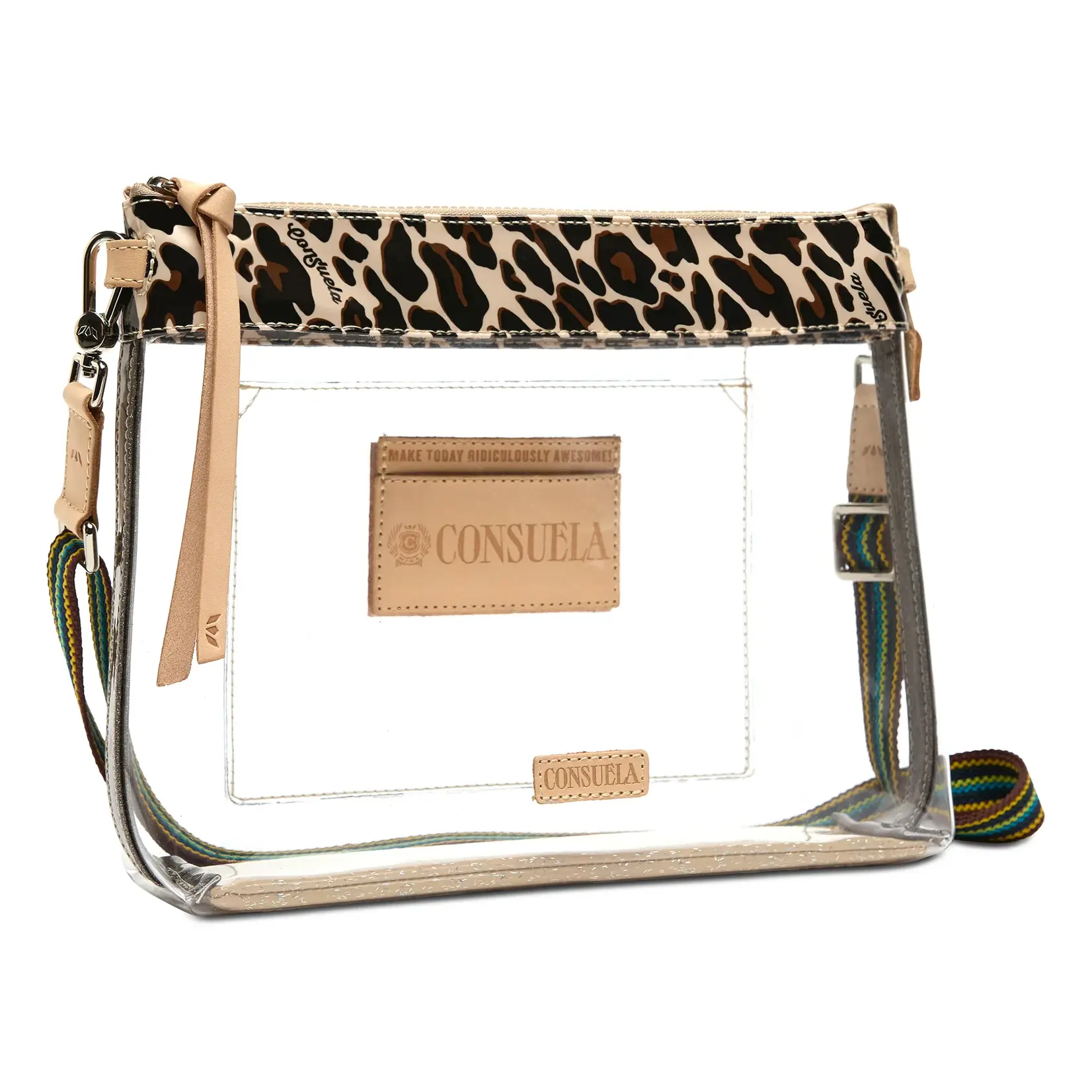 Consuela Downtown Crossbody Clear Mona
