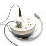 Tech Candy Power Go Round Charging Hub with Twist-Inside Cord : Natural
