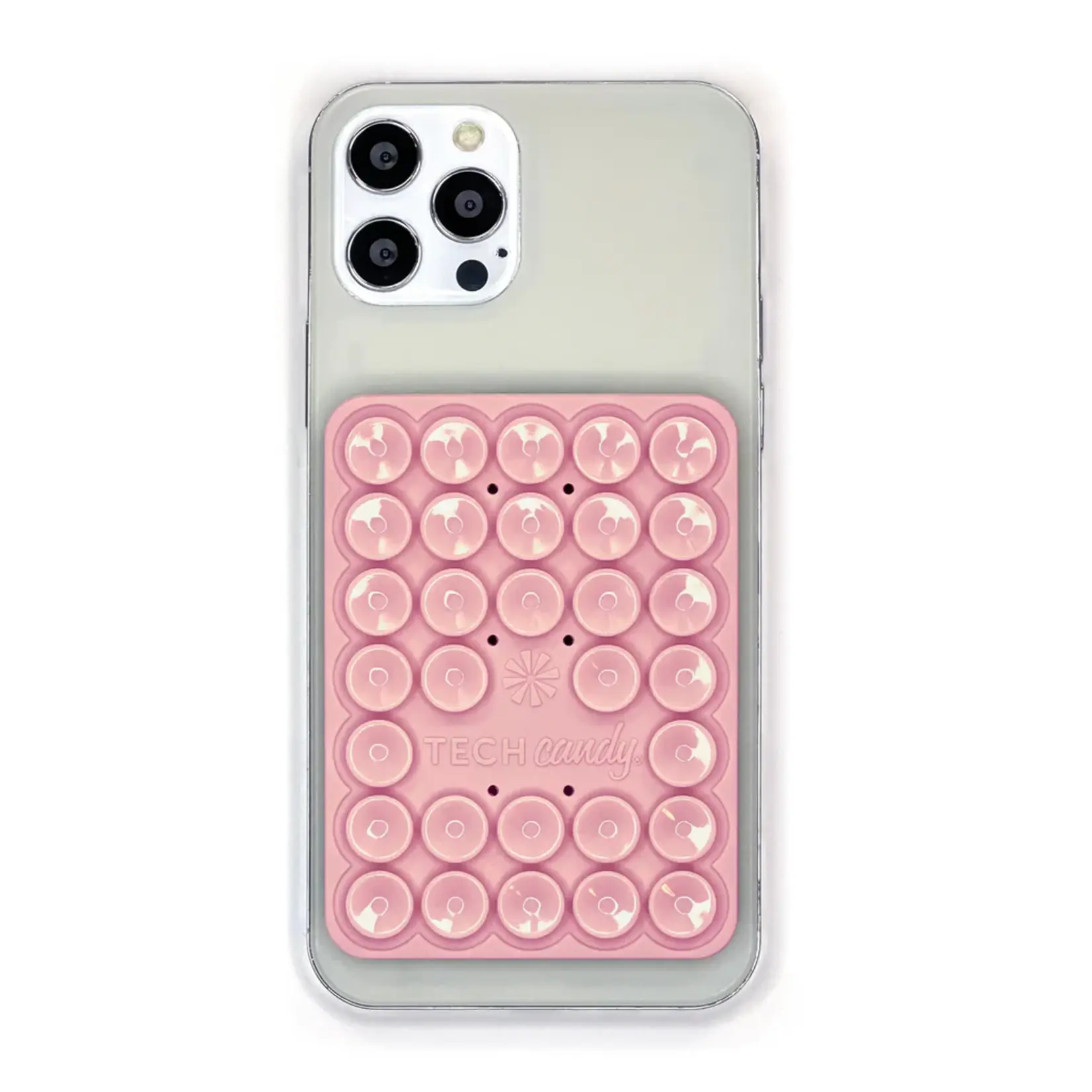Tech Candy Stick 'Em Up 2-Sided Phone Suction Pad : Pink