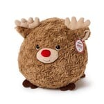 Two's Company Jingle the Reindeer Super Soft Snuggle Puff