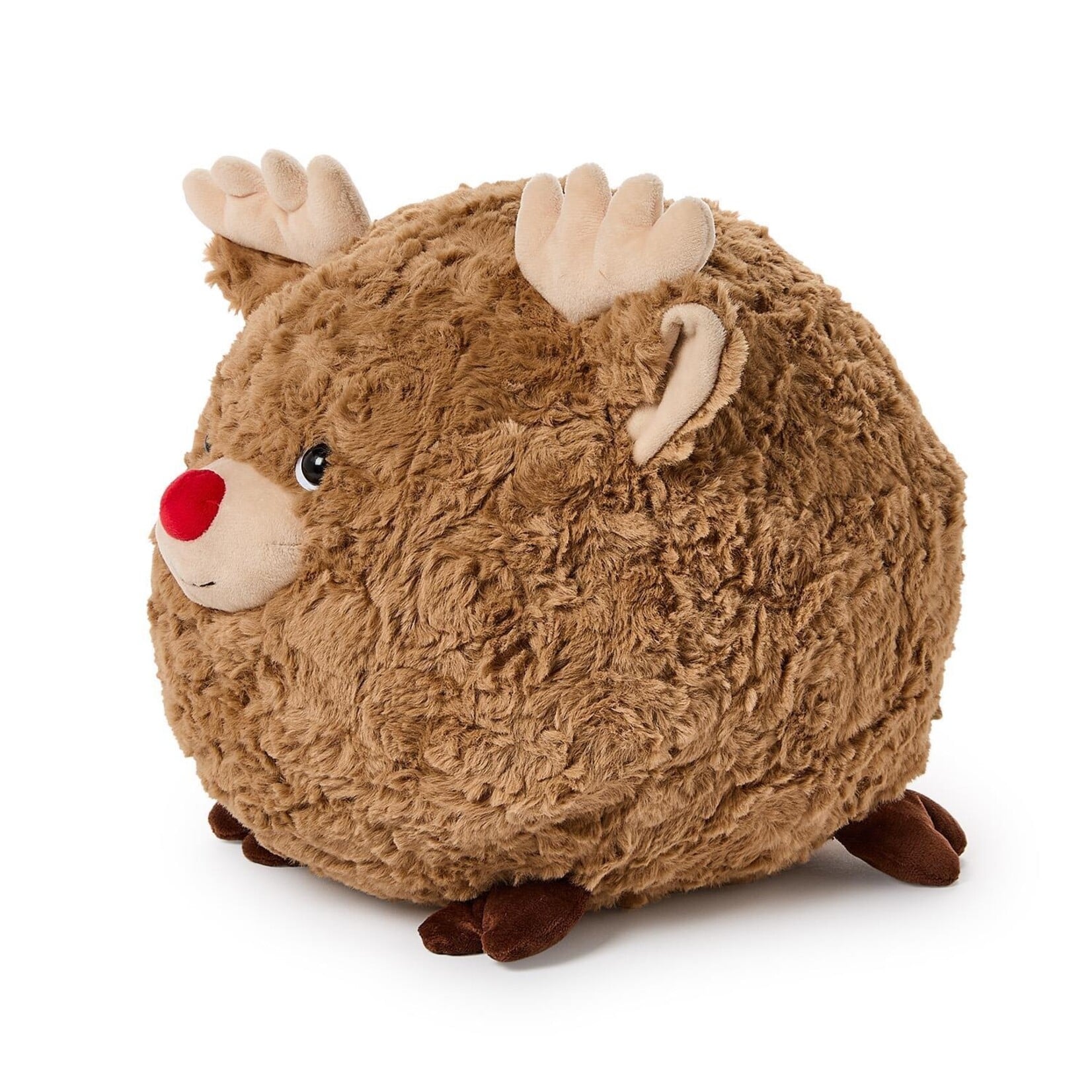 Two's Company Jingle the Reindeer Super Soft Snuggle Puff