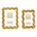 Two's Company Triple Wave Photo Frame 5x7