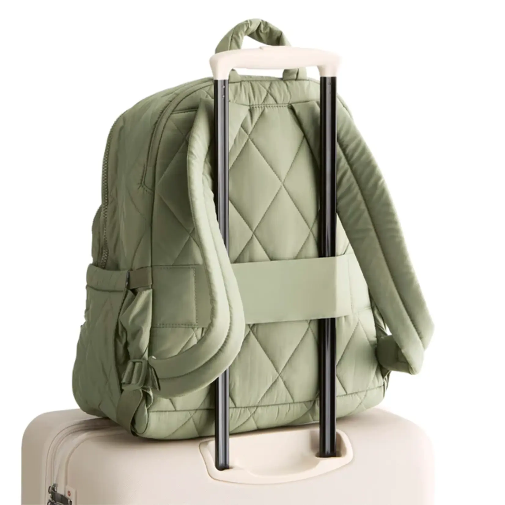Vera Bradley Bancroft Backpack: Deep Lichen Green