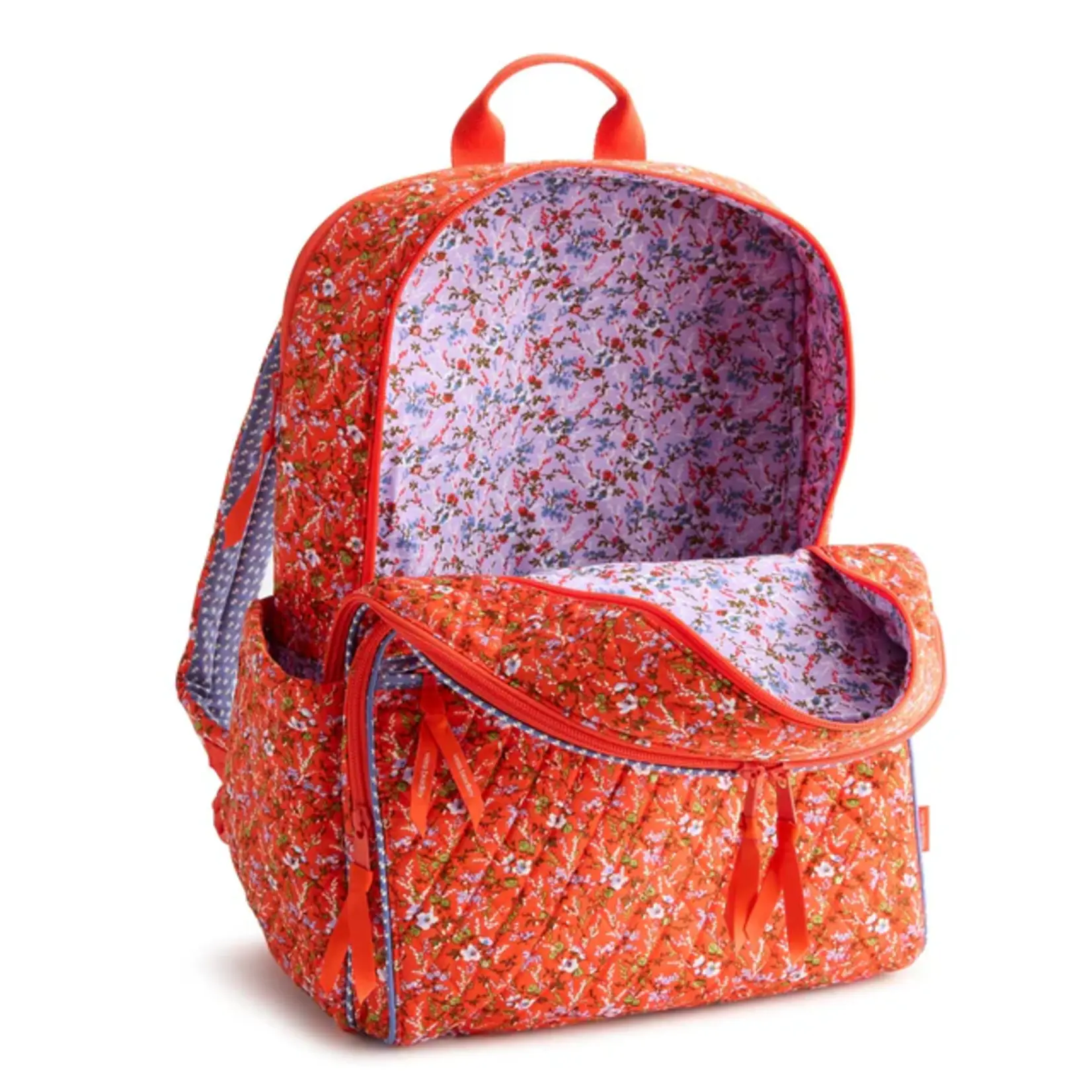 Vera Bradley Large Bancroft Backpack: Wildflower Sprigs