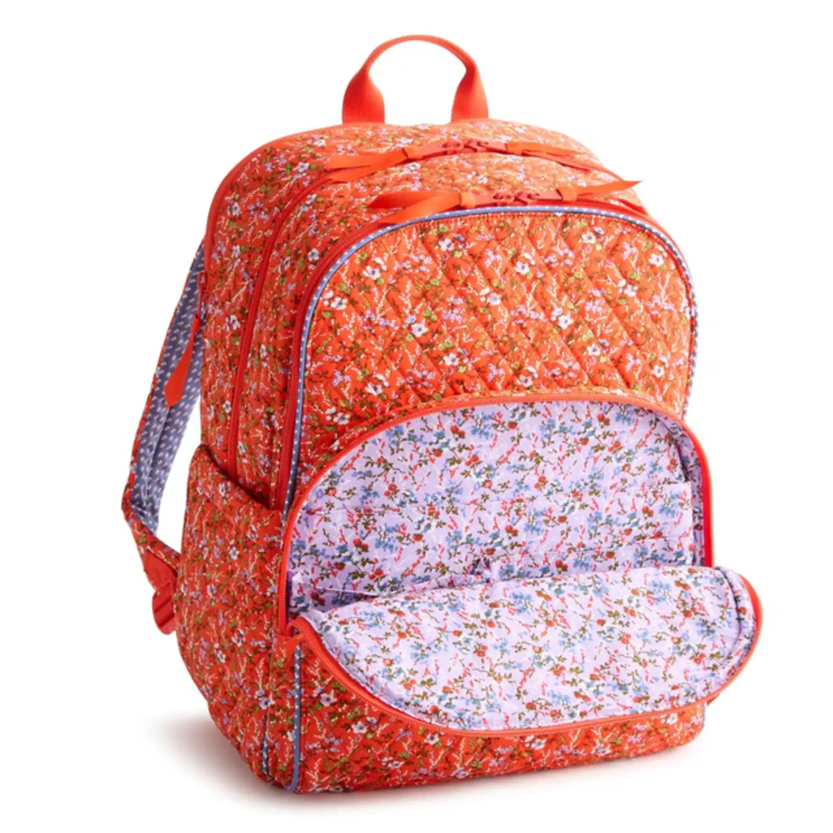 Vera Bradley Large Bancroft Backpack: Wildflower Sprigs