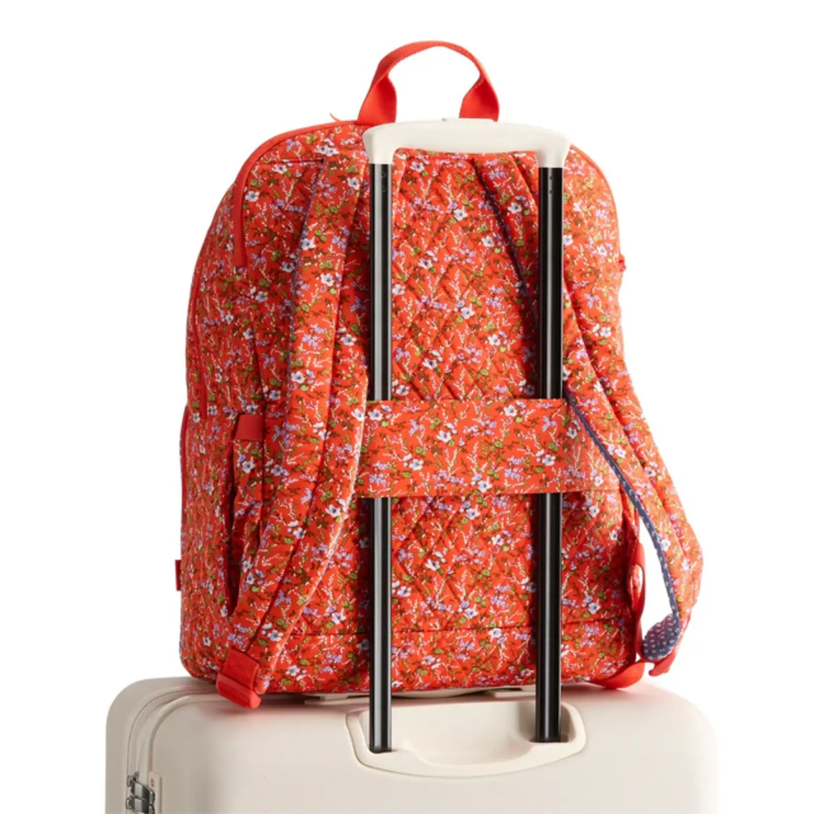 Vera Bradley Large Bancroft Backpack: Wildflower Sprigs