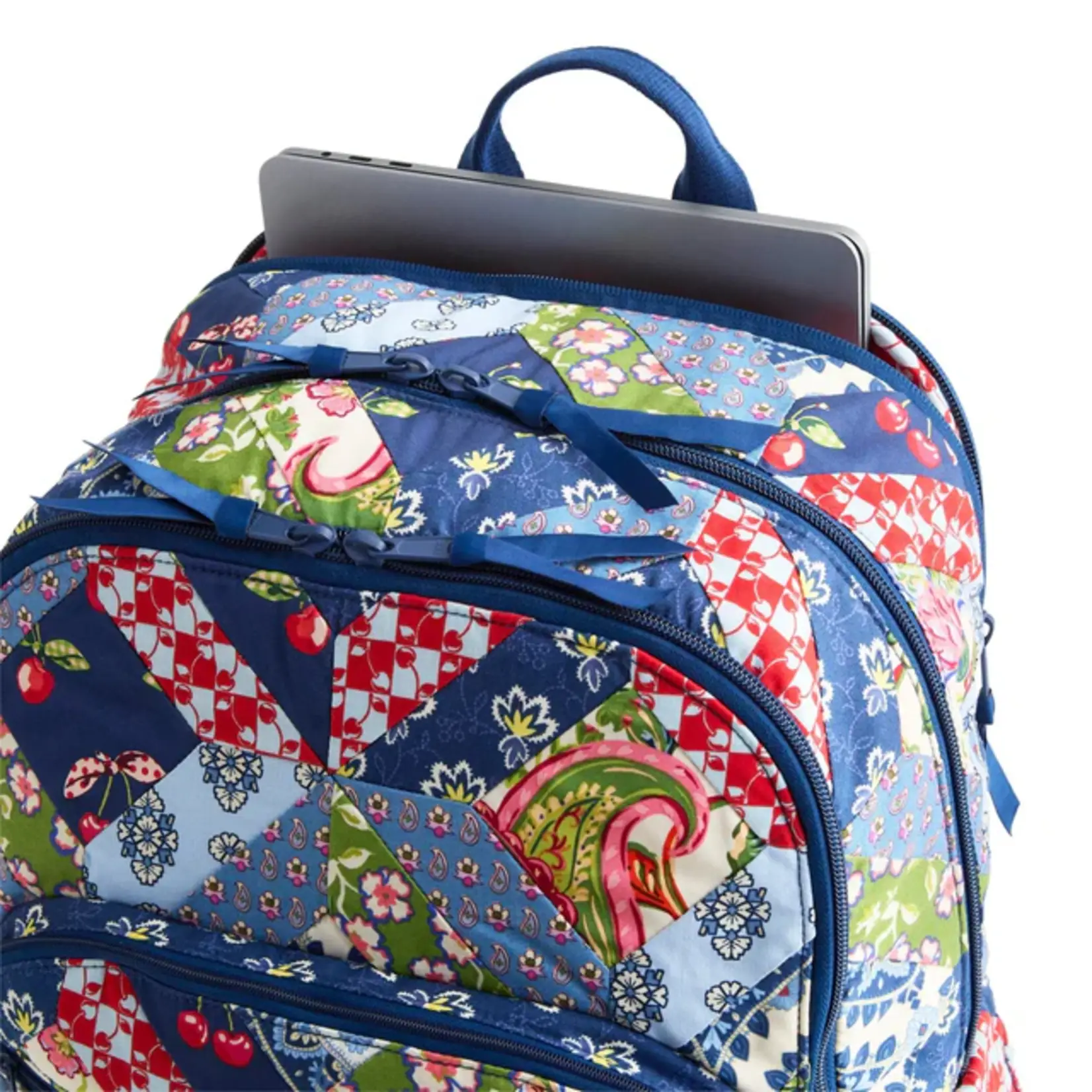 Vera Bradley Large Bancroft Backpack: Trellis Patchwork