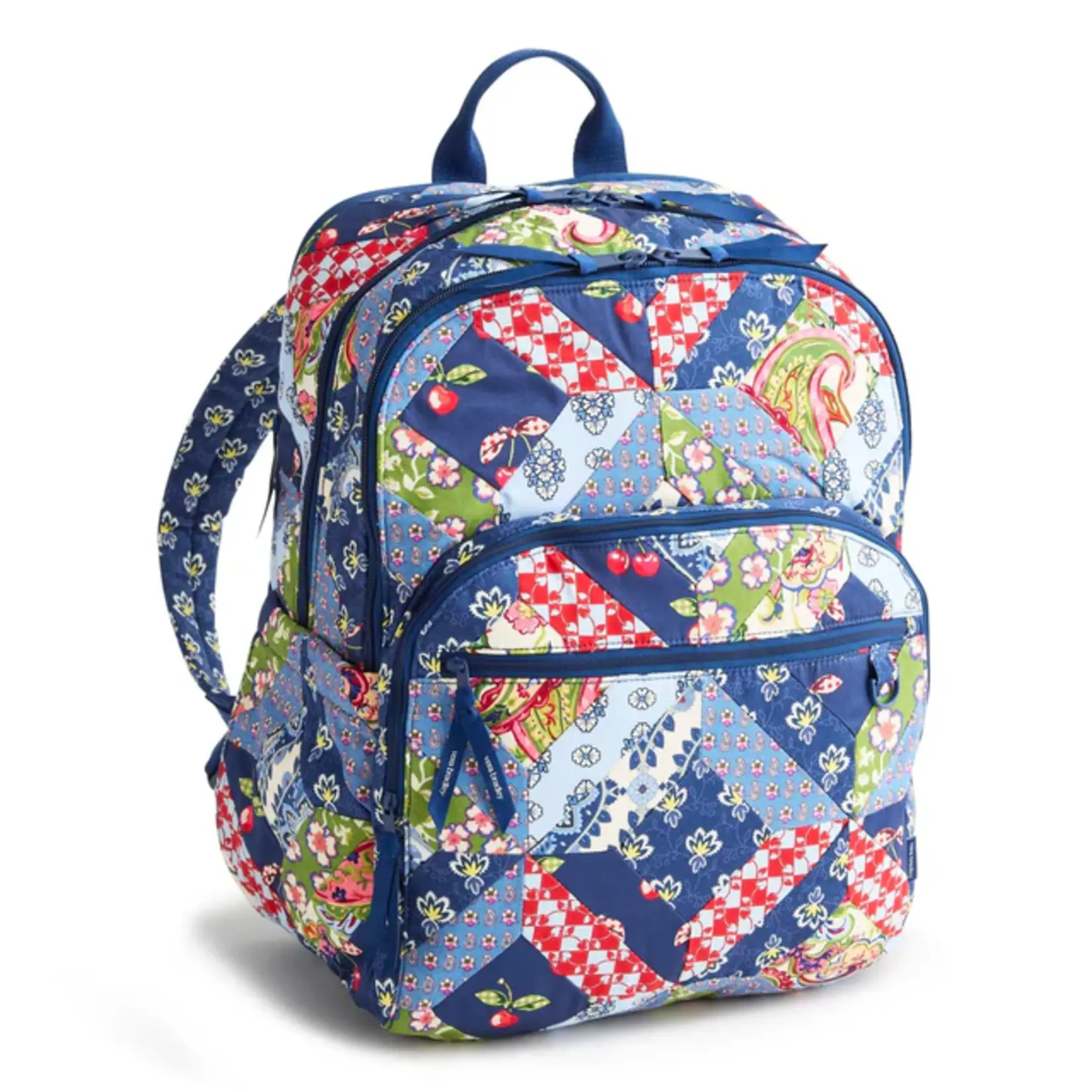 Vera Bradley Large Bancroft Backpack: Trellis Patchwork