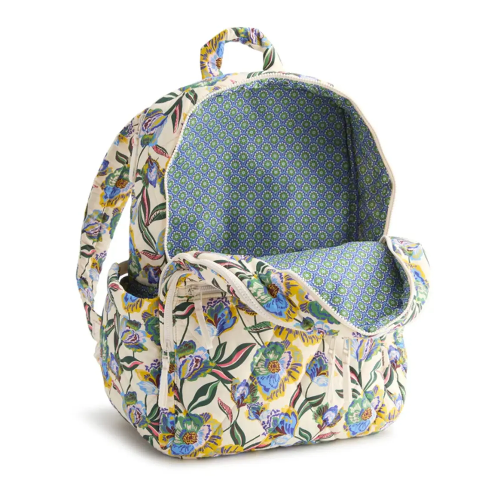 Vera Bradley Large Bancroft Backpack: Gardenia Garden