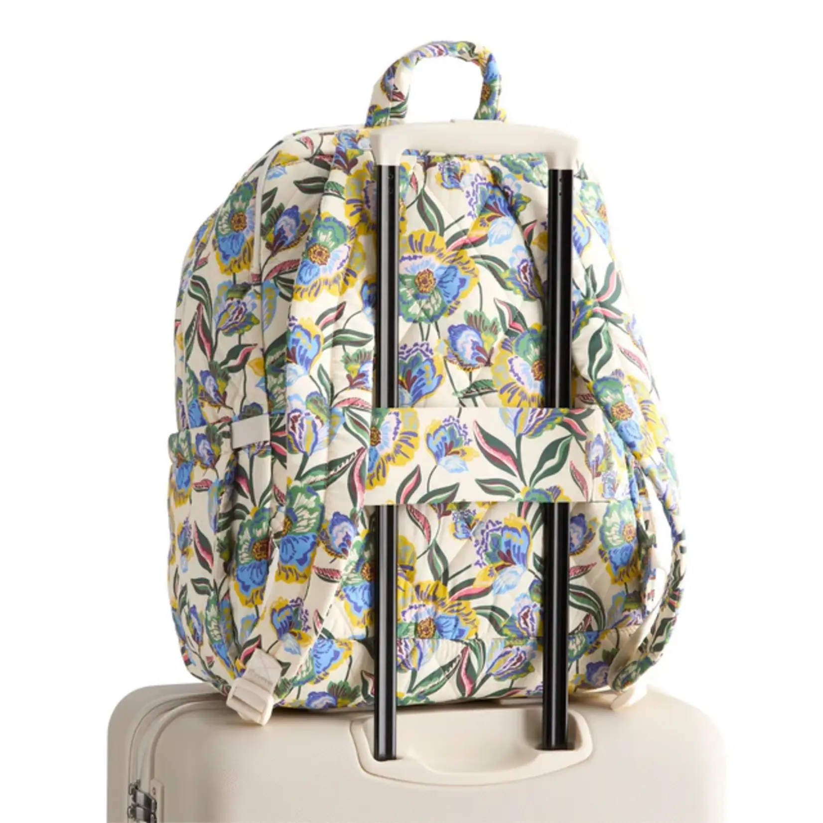 Vera Bradley Large Bancroft Backpack: Gardenia Garden
