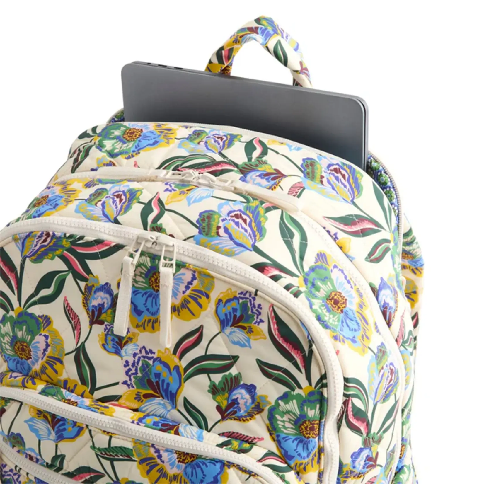 Vera Bradley Large Bancroft Backpack: Gardenia Garden