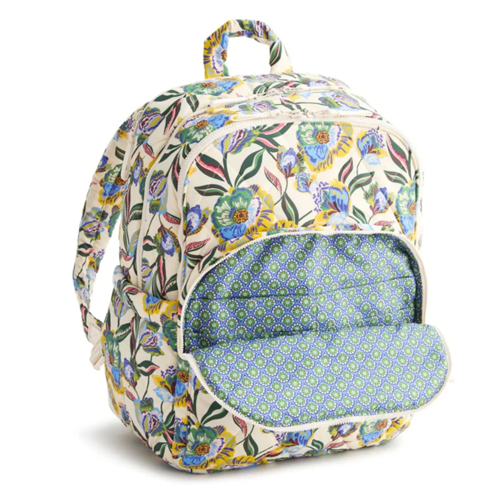 Vera Bradley Large Bancroft Backpack: Gardenia Garden