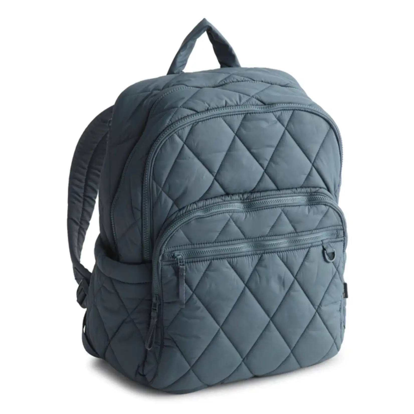 Vera Bradley Large Bancroft Backpack: Deep Slate