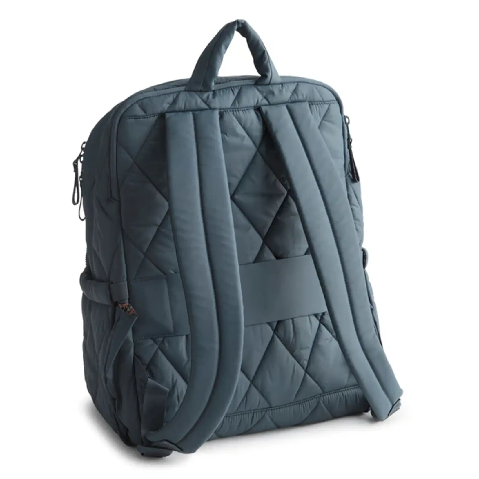 Vera Bradley Large Bancroft Backpack: Deep Slate