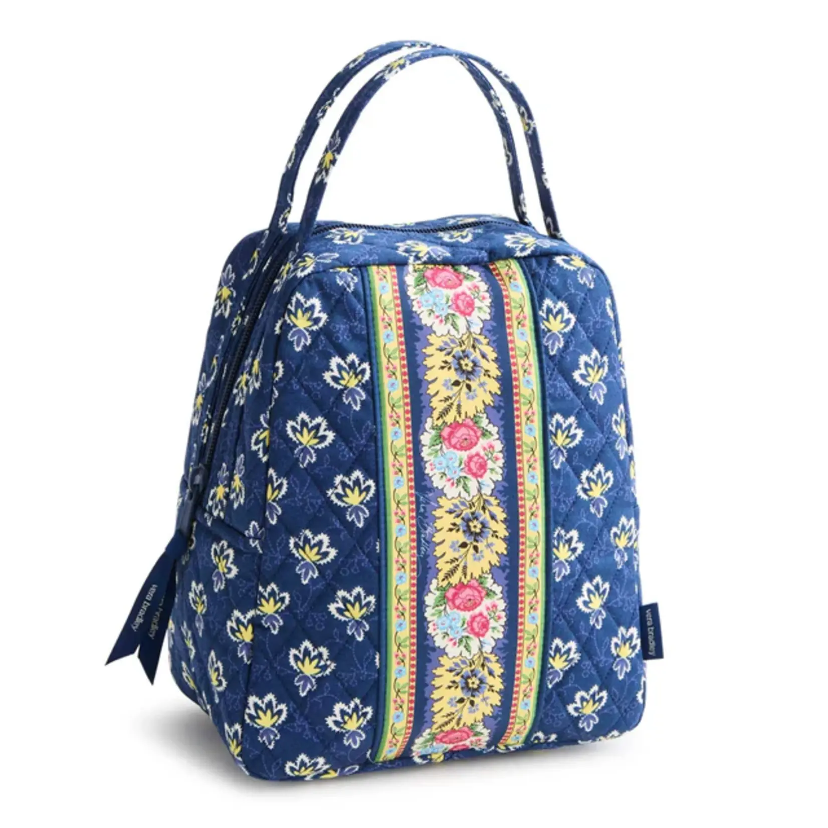 Vera Bradley Lunch Bag: Maison Blue